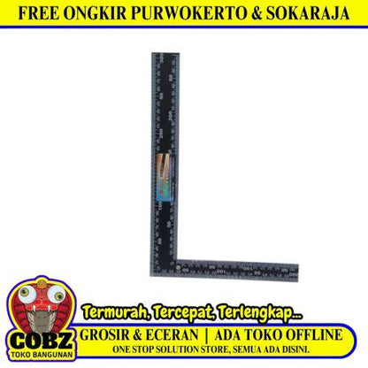30 CM / PROTECH Siku Tukang Pasekon Penggaris Alat Ukur Angle Ruler