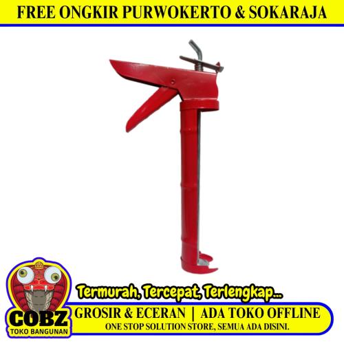 ALPHA Alat Tembakan Penyodok Lem Kaca Silicone Sealant Botol