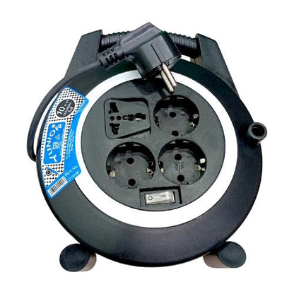 10 M / YUNIOR Kabel Roll Stop Kontak Colokan Full Tembaga SNI