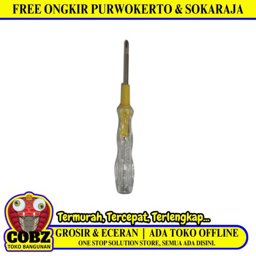 3 IN / SW Obeng Tespen AC Listrik Lampu Cahaya Plus