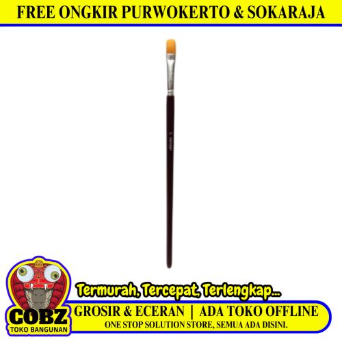 6 MM / JOYKO Kuas Lukis Tembok Kayu Besi Air Acrylic Paint Brush