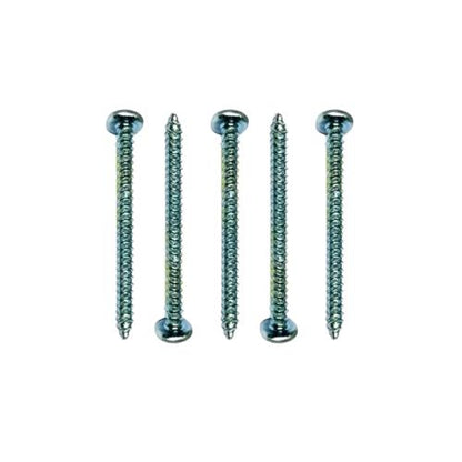 #6 x 2 IN / TM Sekrup FH Kepala Rata Plus Putih Biji