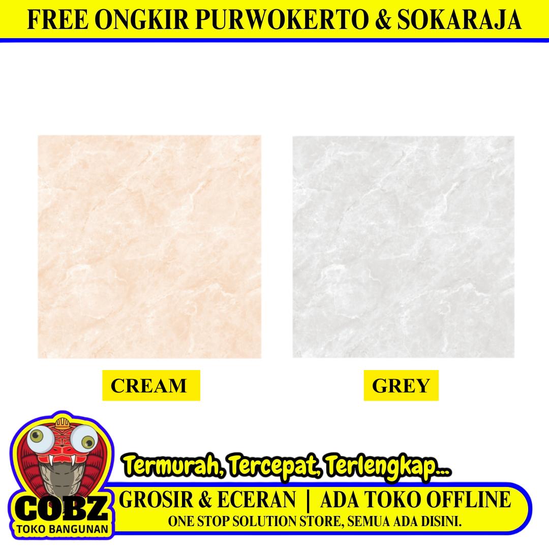 40 CM x 40 CM / ASIA TILE ZIGMA  Keramik Lantai Rumah Glossy Dus