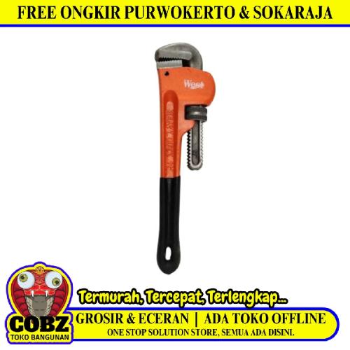 12 IN / WEST Kunci Pipa Ledeng Inggris Bago Adjustable Pipe Wrench