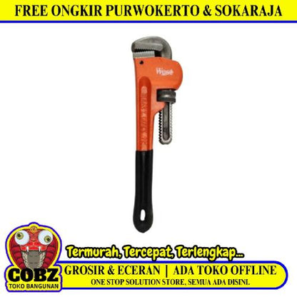 12 IN / WEST Kunci Pipa Ledeng Inggris Bago Adjustable Pipe Wrench