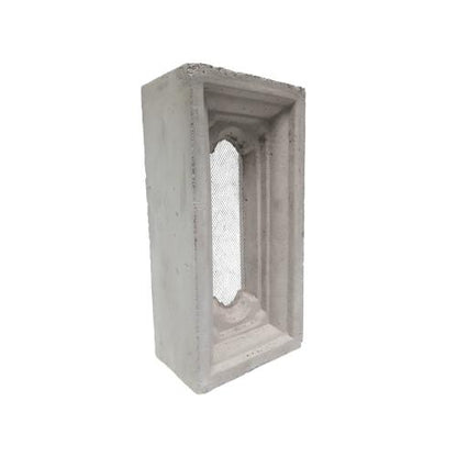 15 CM x 30 CM / BL STR Rooster Strimin Jalusi Semen Abu 2 Sisi Biji