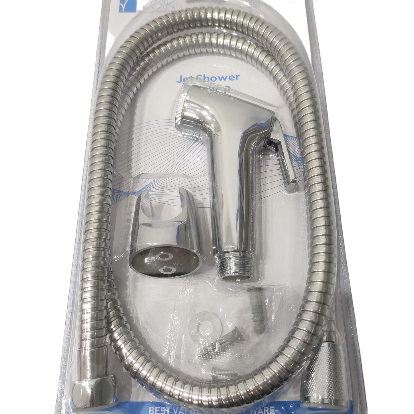 1/2 IN x 120 CM / VOLK A 50CP Jet Shower Cebok Toilet Stainless Set