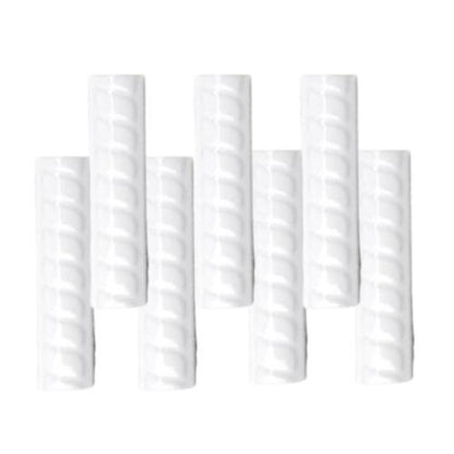 10 CM / TM Kuku Macan Bon Bon Lis Keramik Ulir White Lembar