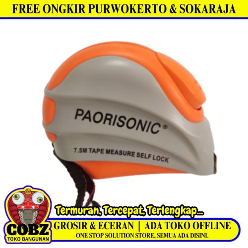 7.5 M / PAORISONIC Meteran Alat Ukur Measuring Tape