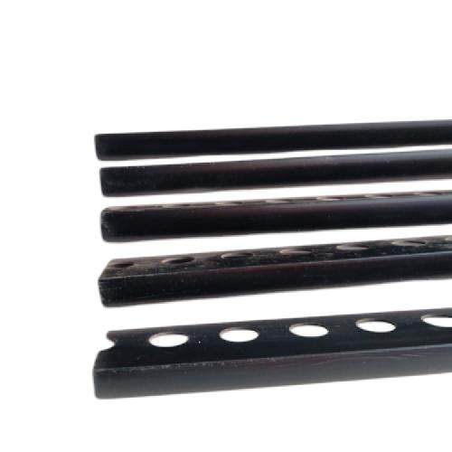 240 CM / COBZ Tile Trim Lis List Keramik Granit Plastik PVC Hitam Batang