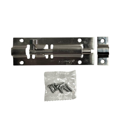 4 IN / VPR Grendel Kunci Slot Pintu Jendela Stainless