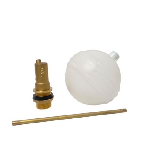 1 IN / ONDA F28 Floating Valve Pelampung Bola Air Torrent Kuningan Set