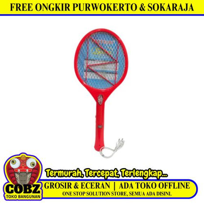 MITSUI Mosquito Swatter Raket Nyamuk Baterai AA