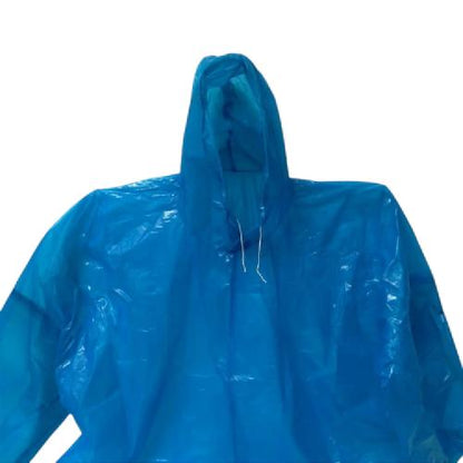 SIZE OS / TEBU Jas Hujan Mantel Ponco Lengan Panjang Plastik PVC