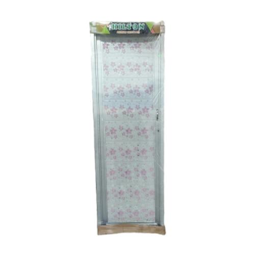 8 CM x 66 CM x 195 CM / HILTON HTPG 12 Pintu Kamar Mandi Galvalum Kiri Set