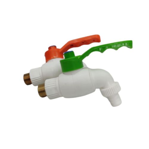 1/2 IN / NEW SOLIGEN Kran Air Tembok Taman Kamar Mandi Plastik PVC