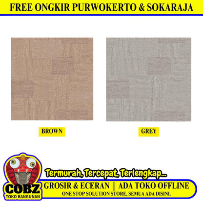 40 CM x 40 CM / PLATINUM CORSO Keramik Lantai Teras Garasi Matte Dus