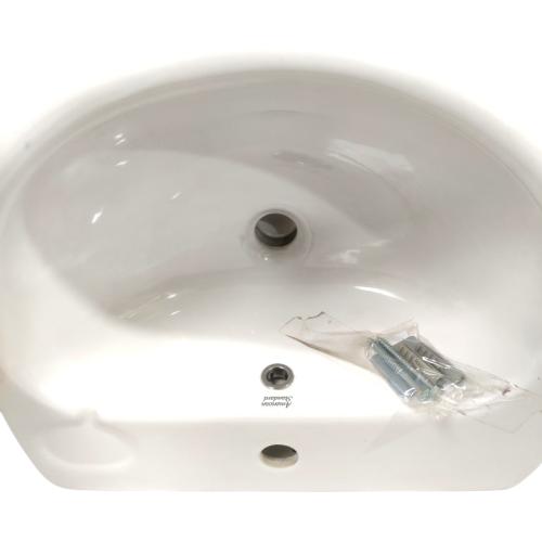 49 CM x 43 CM x 30 CM / AMERICAN STANDARD Wastafel Cuci Tangan Besar Putih Keramik