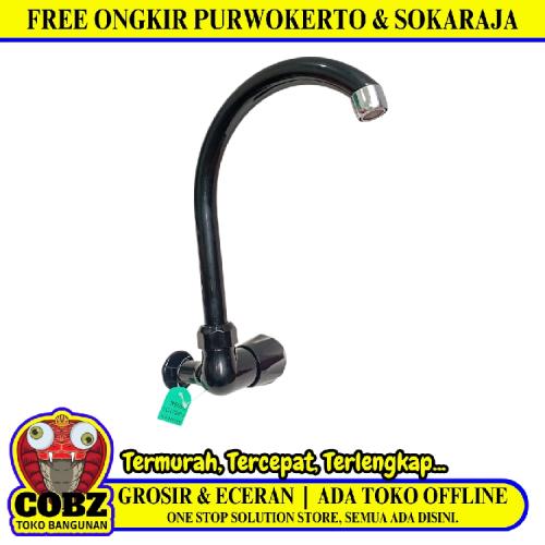 1/2 IN / NEW SOLIGEN W2 Kran Angsa Sink Bak Cuci Piring Tembok Plastik PVC