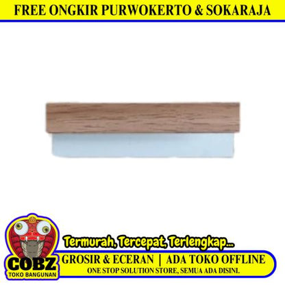 1.5 CM x 4 M / SHUNDA PLAFON LS.301-7 List Profil U Plafon U PVC Batang