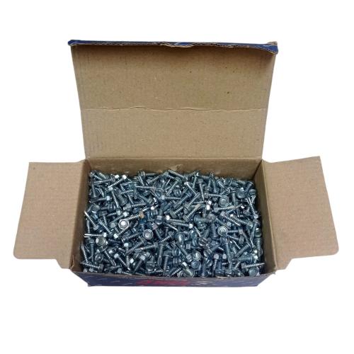 #10 x 19 MM / JMS Roofing Baut Sekrup Atap Baja Ringan Putih Dus