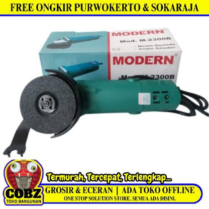 MODERN M - 2300 Mesin Gerinda Tangan Kabel Set