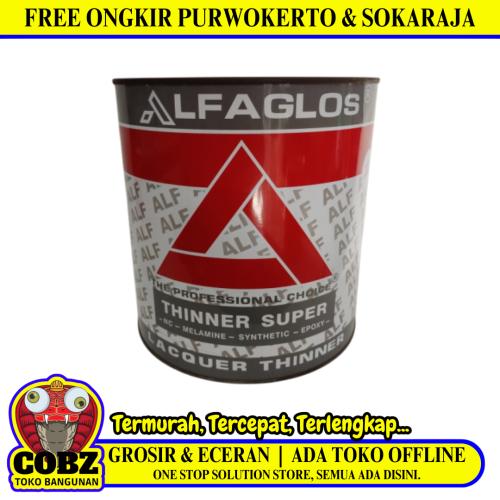 5 L / ALFAGLOS Thinner Pengencer Campuran Cat Kaleng