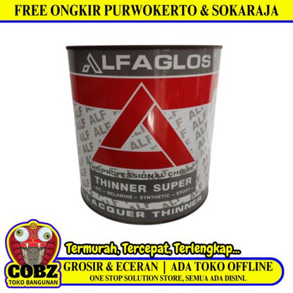 5 L / ALFAGLOS Thinner Pengencer Campuran Cat Kaleng