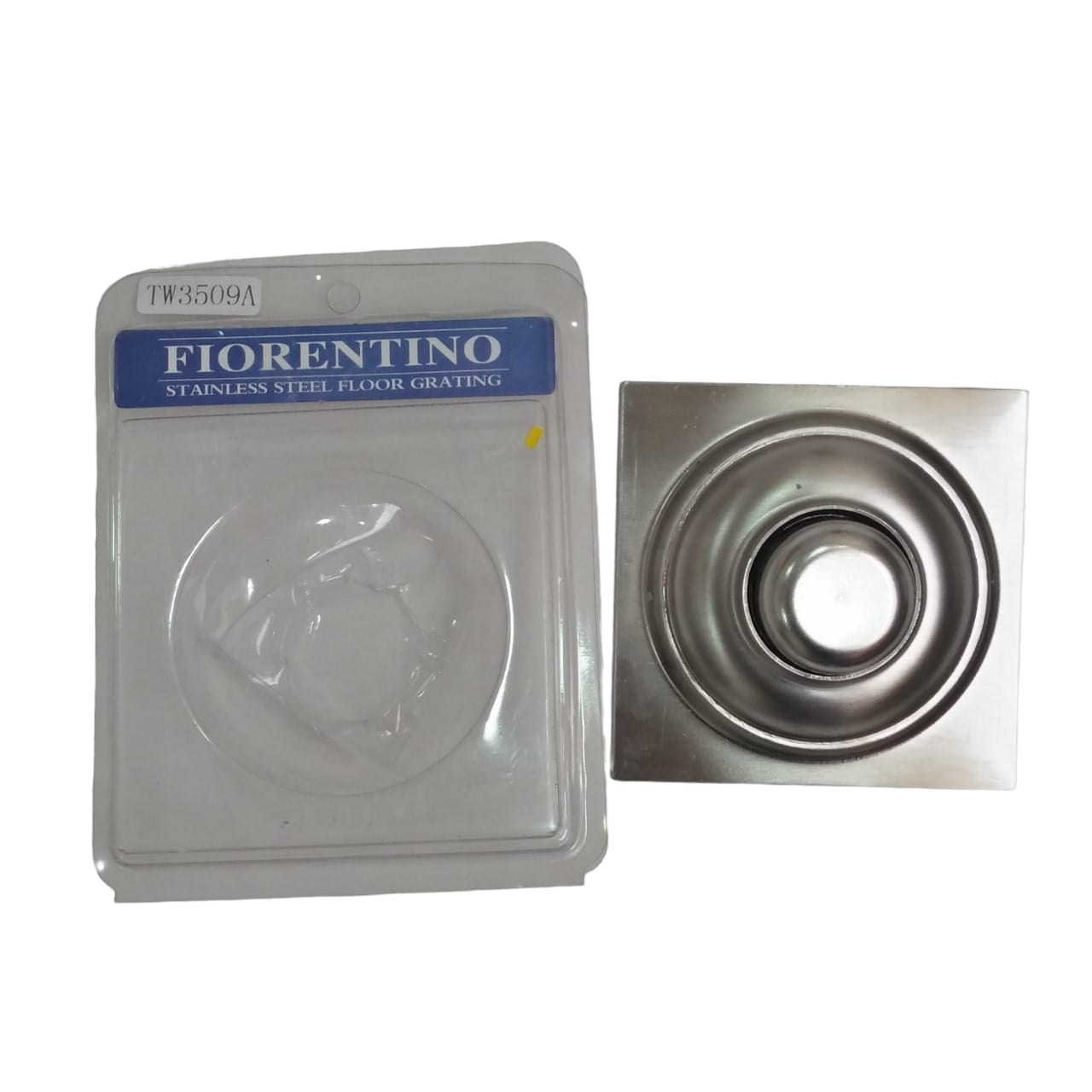 4 IN / FIORENTINO TW3509A Saringan Got Leher Pendek Floor Drain SS