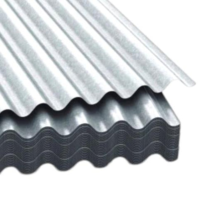 0.2 MM x 82 CM x 180 CM / FUMIRA Seng Gelombang 6 Kaki Anti Karat Lembar