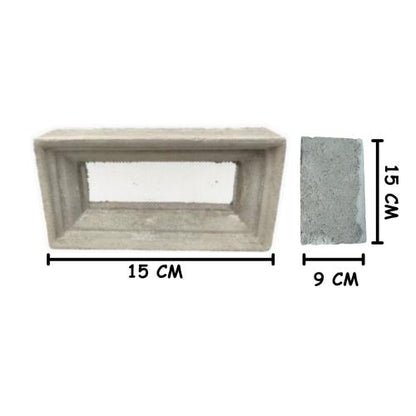 15 CM x 30 CM / TM Rooster Strimin Jalusi Semen 1 Sisi Biji