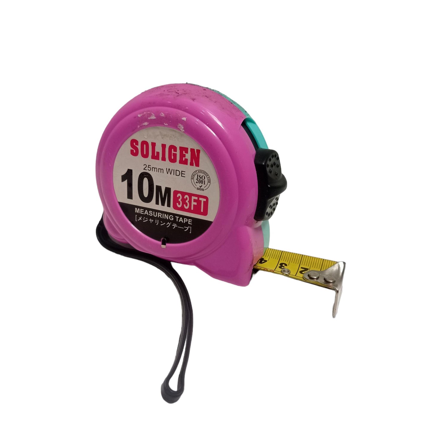 10 M / SOLIGEN Meteran Alat Ukur Tukang Bangunan Measuring Tape