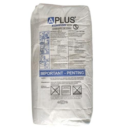 20 KG / A PLUS Cornice Adhesive Compound Kompon Gypsum Sak