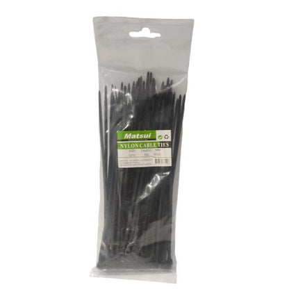 3.6 MM x 200 MM / MATSUI Kabel Cable Ties Tali Ripet 20 CM Hitam Pack