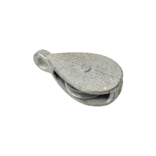 1 1/2 IN / COBZ Cantel Kerekan Katrol Burung Timba Sumur Besi Silver