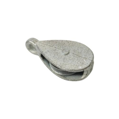 1 1/2 IN / COBZ Cantel Kerekan Katrol Burung Timba Sumur Besi Silver