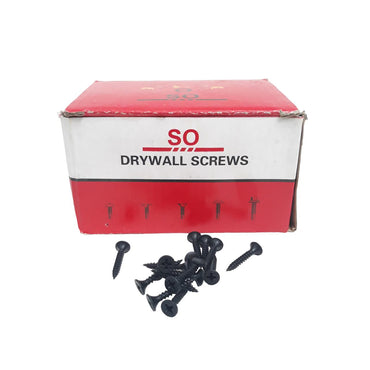 #6 X 1 IN / SO Sekrup Gypsum Screw Plafon Board GRC Hitam Dus