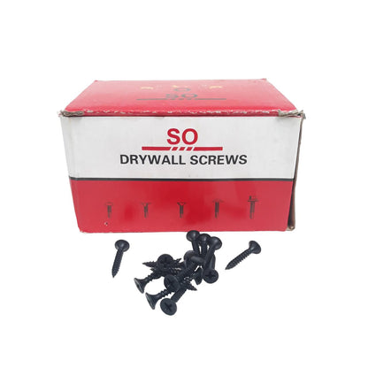 #6 X 1 IN / SO Sekrup Gypsum Screw Plafon Board GRC Hitam Dus