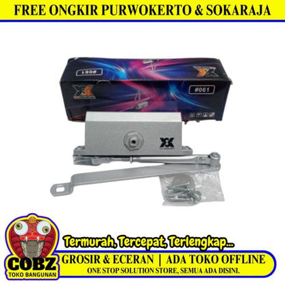 YSK 061 Door Closer Alat Penutup Penahan Pintu Otomatis Set