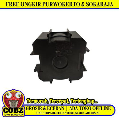 5/8 IN / PANASONIC IB Inbow Dus Box Mangkok Saklar Plastik PVC Hitam