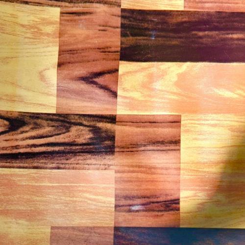 120 CM x 15 M / COBZ Karpet Perlak Lantai Meja Vinyl PVC Coklat Tua Roll