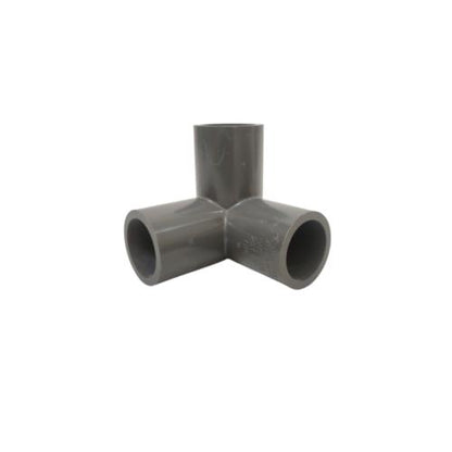 1 IN / TM Tee 3 Way 90 Derajat Fitting Pipa Hidroponik PVC Pcs