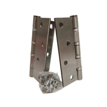 4 IN / HONGSHU Engsel Kupu Kupu Pintu Jendela Hinge Stainless Set