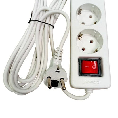 5 LUBANG x 500 CM / KAWACHI Stop Kontak Colokan Terminal Kabel 5 M