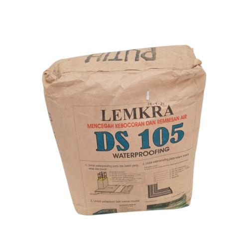 5KG / LEMKRA DS105 Semen Waterproofing Pelapis Anti Bocor Putih Sak
