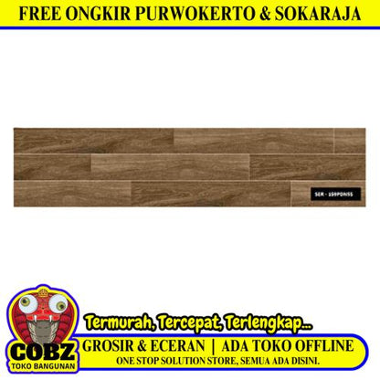 15 CM x 90 CM / SERENITY SER - 159PDN5 Granit Lantai Teras Garasi Matte Dus