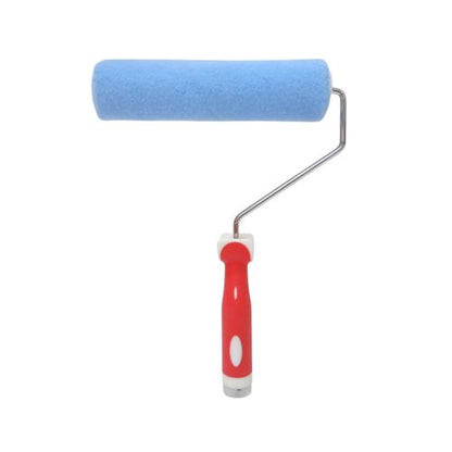 9 IN / CARL SCHLIEPER 01 Kuas Busa Roll Cat Tembok Kayu Besi Besar + Gagang Set