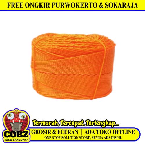 1.5 MM / TM Tali Tambang Ikat Nylon Plastik PVC Warna Roll