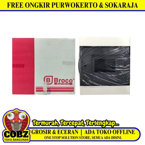 4 GRUP / BROCO OB Box MCB Wadah Tempat MCB Pemutus Arus Sekring Listrik