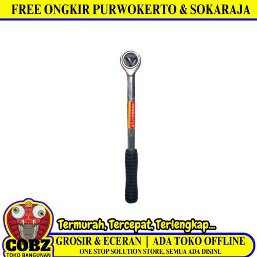 1/2 IN / KENMASTER Stang Gagang Handle Kunci Sok Shock Socket Ratchet